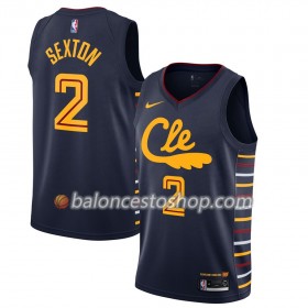 Camiseta Hombre NBA Cleveland Cavaliers Collin Sexton 2 2019-20 Nike City Edition Swingman
